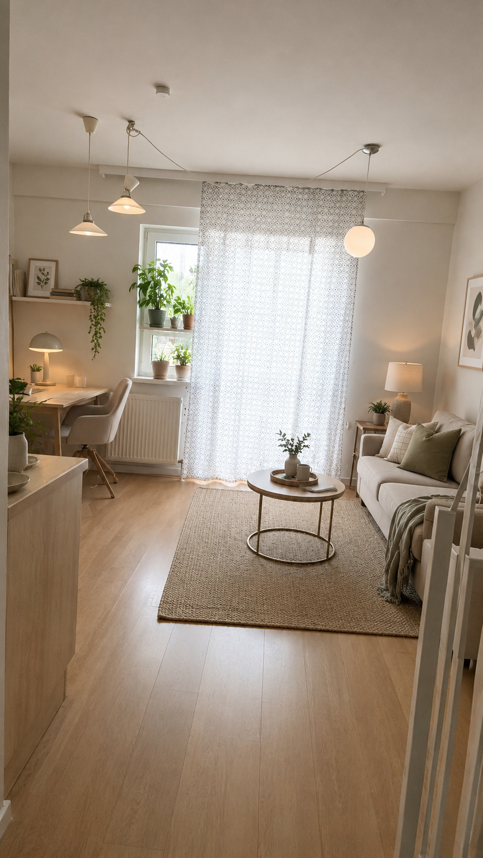 Top 35 Wohnzimmer mit Vorhang und Pflanzen Einrichtungsvorschlag